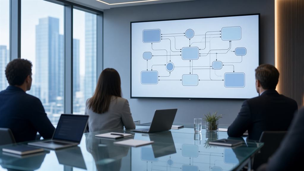 AVRIN consultants collaborating on a data platform project